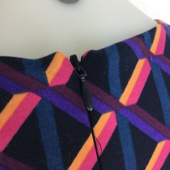 TRINA TURK Museo Short Sleeve Sheath Dress Multicolor Size 4 NWT$148 TT18R503 - Picture 5 of 9